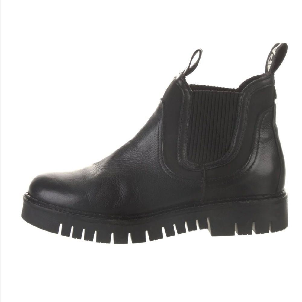 Pajar Canada Black Leather Men's Chelsea Boots